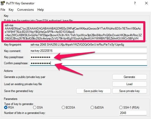 How to Generate SSH Keys on Windows Using PuTTYgen - Help mybox.com